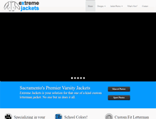 Tablet Screenshot of extremejackets.com